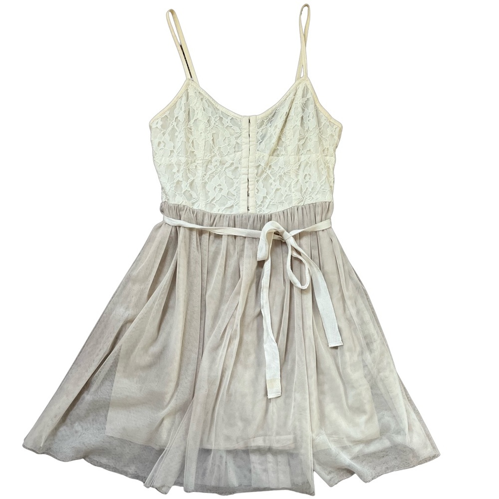 AEO Tulle & Lace Mini Dress